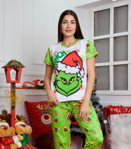 Grinch Blanco Mujer